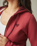 Women's Classic Full Zip - Valentines - Washed Red